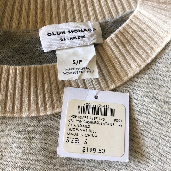 Club Monaco Cashmere Sweater - Picture 2 of 5